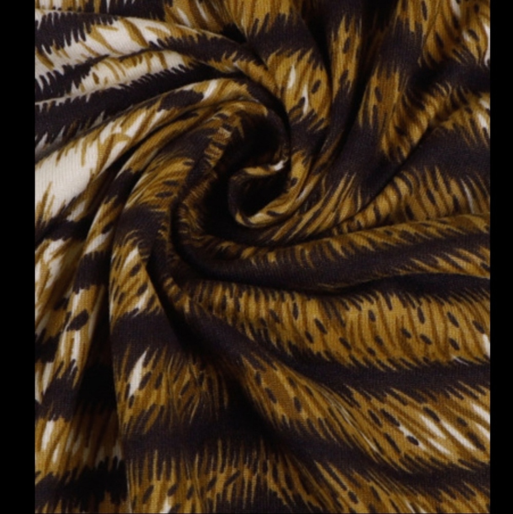 🔥NEW Sexy Brown, Black Animal Print Dress - Picture 5 of 7